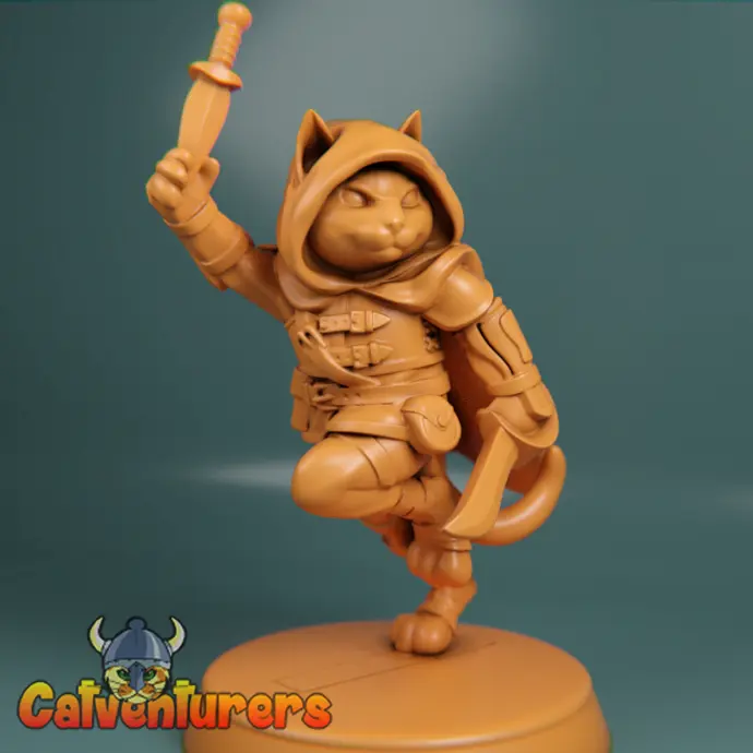 CLAWS AND CASTERS - FANTASY CATS RPG PARTY