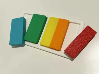 Educational block puzzle