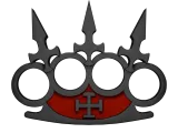 BRASS KNUCKLE CROSS-1