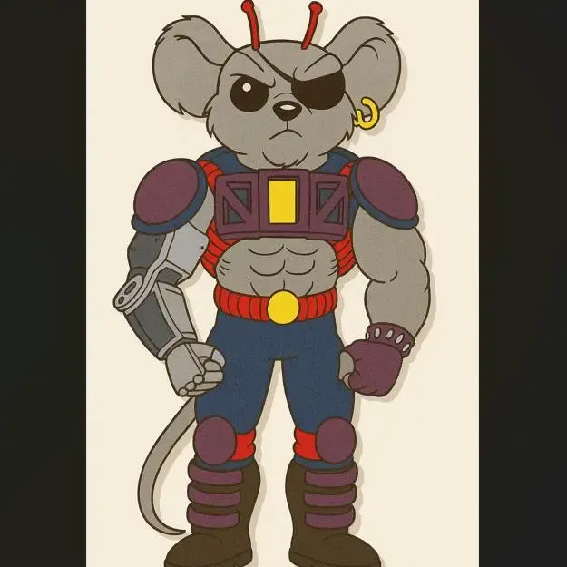 Modo from "Biker Mice From Mars"