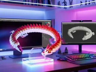 Ice Dragon - Multicolor