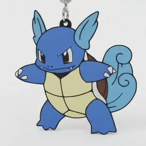 Pokémon Wartortle 3D Print Keychain