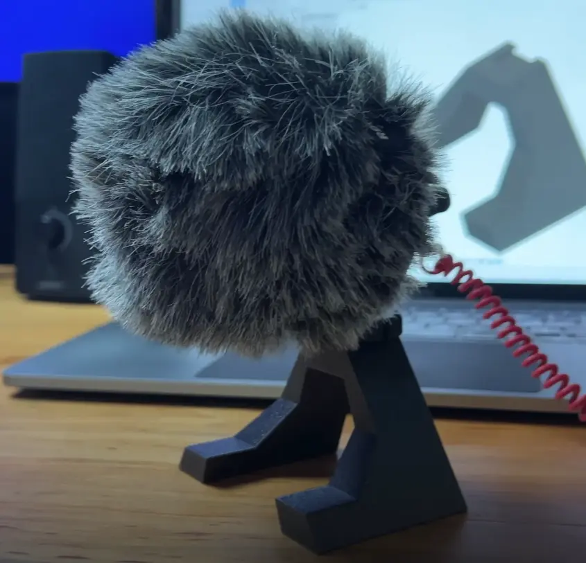 Mic Legs - Un soporte para micrófonos de cañón y zapatas 3