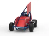 Winged Sprint car Version 2 Scale 1:25-1