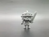 Undead Knight Chibi - Cute Bone Warrior Toy-4