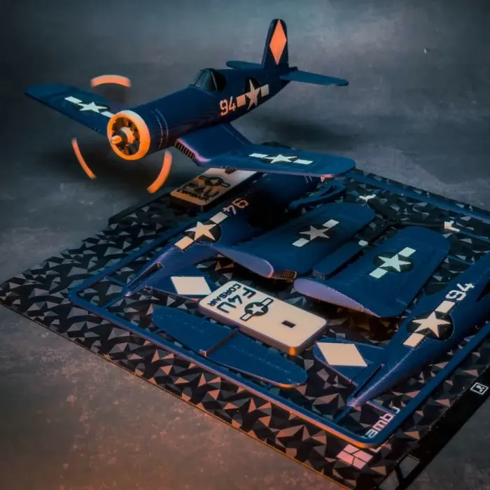 Printable Plane Model - Miniatures - PLA - 3D printed product