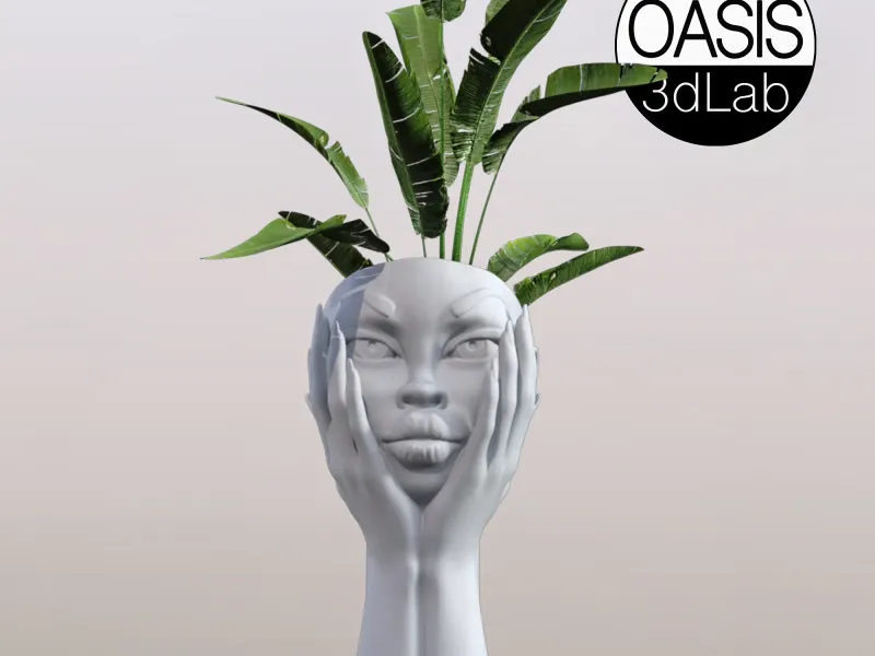 FACE POT -NO SUPPORTS