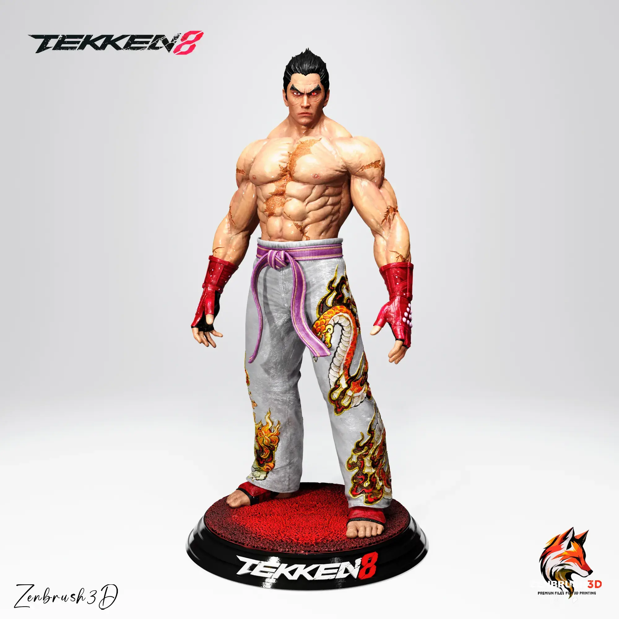 KAZUYA MISHIMA - TEKKEN 8 3D PRINTING