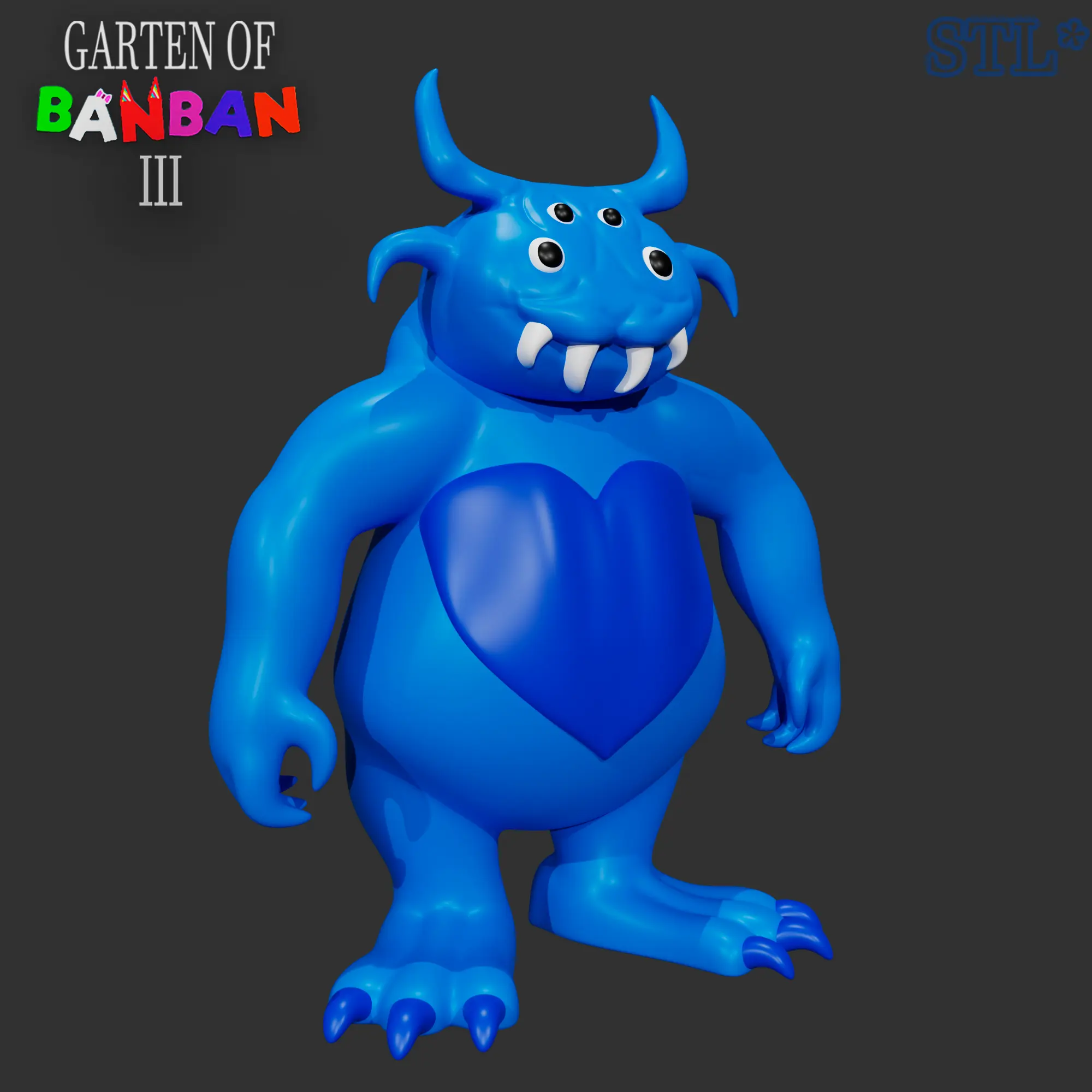 Characters & Creatures STL Download - DR.FLUFFYPANTS FROM GARTEN