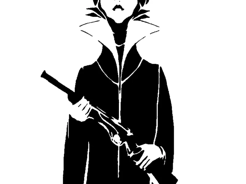 Maleficent stencil