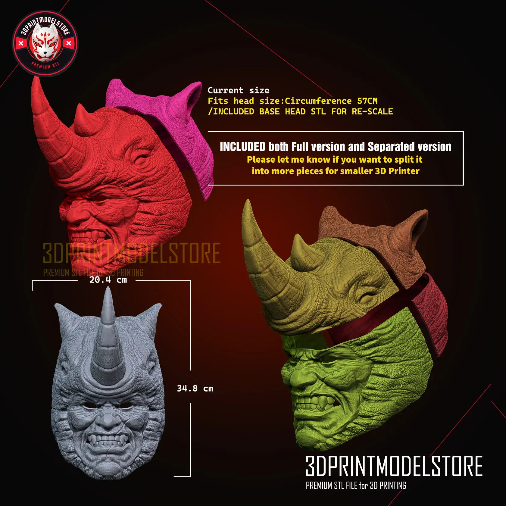 Rhino Helmet Marvel Spiderman Cosplay Mask Halloween Costume