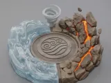 Korra Avatar y su base Medelo 3D-2