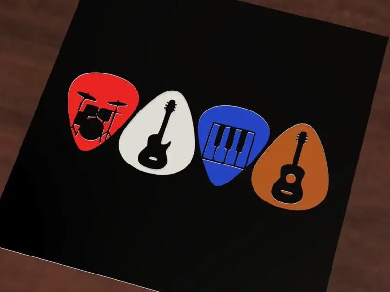 The Beattles guitar picks