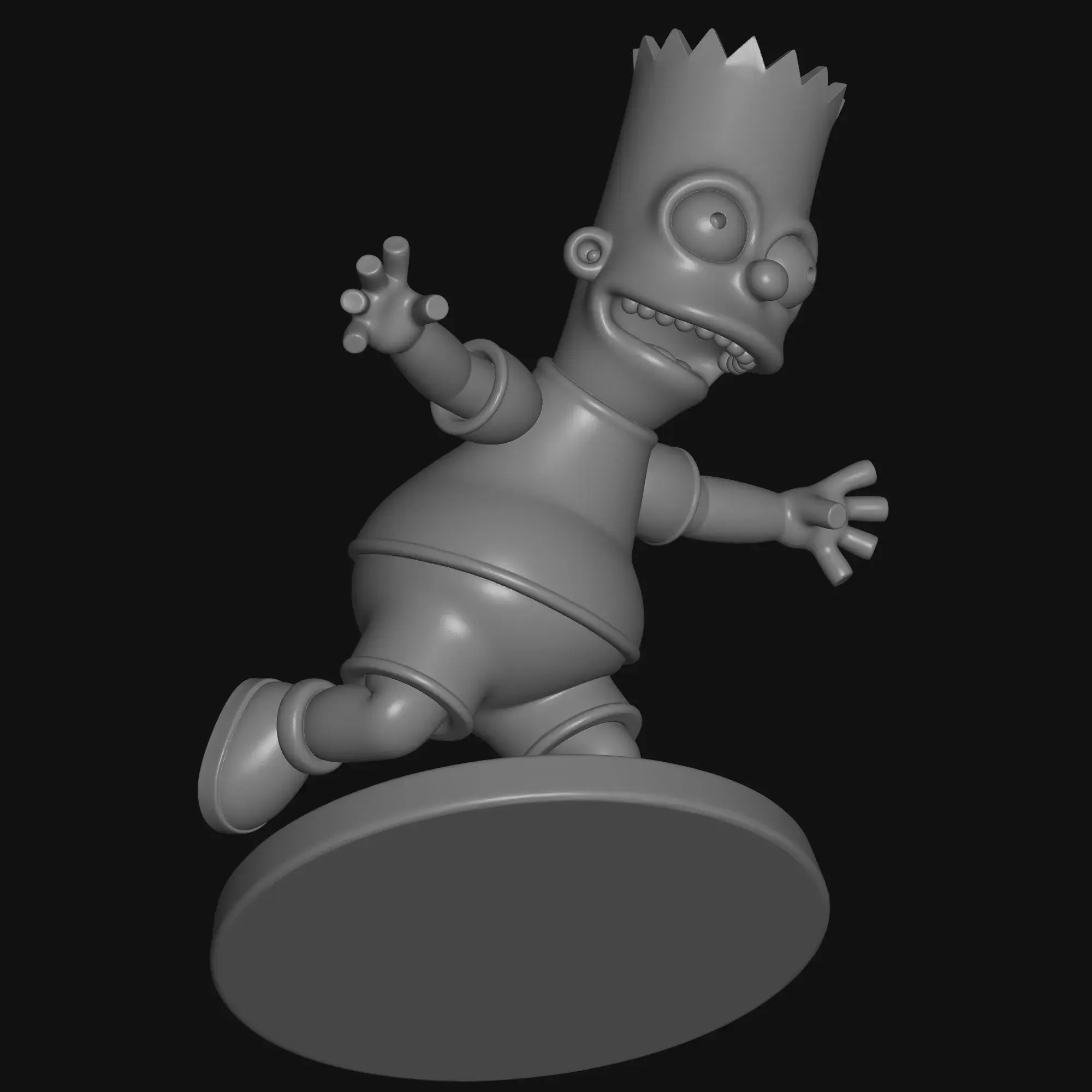 Characters & Creatures STL Download - 3d Model Bart Simsponby BiLeN ...