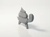 Turdle Turtle Figurine Miscellaneous 3D Printable-3