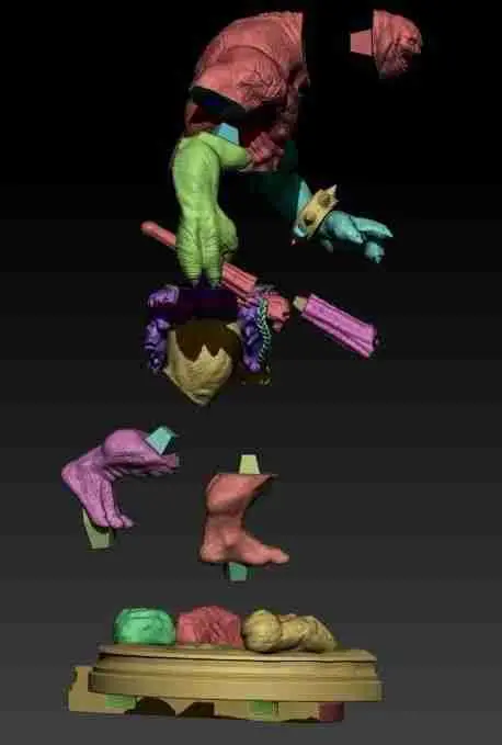 Cave Troll 3D print model