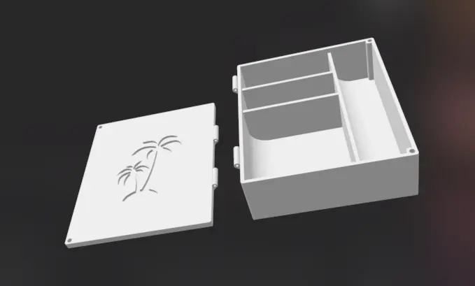 Boîte à accessoires de plage