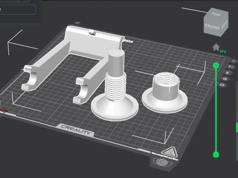 K2 pro spool holder for TPU