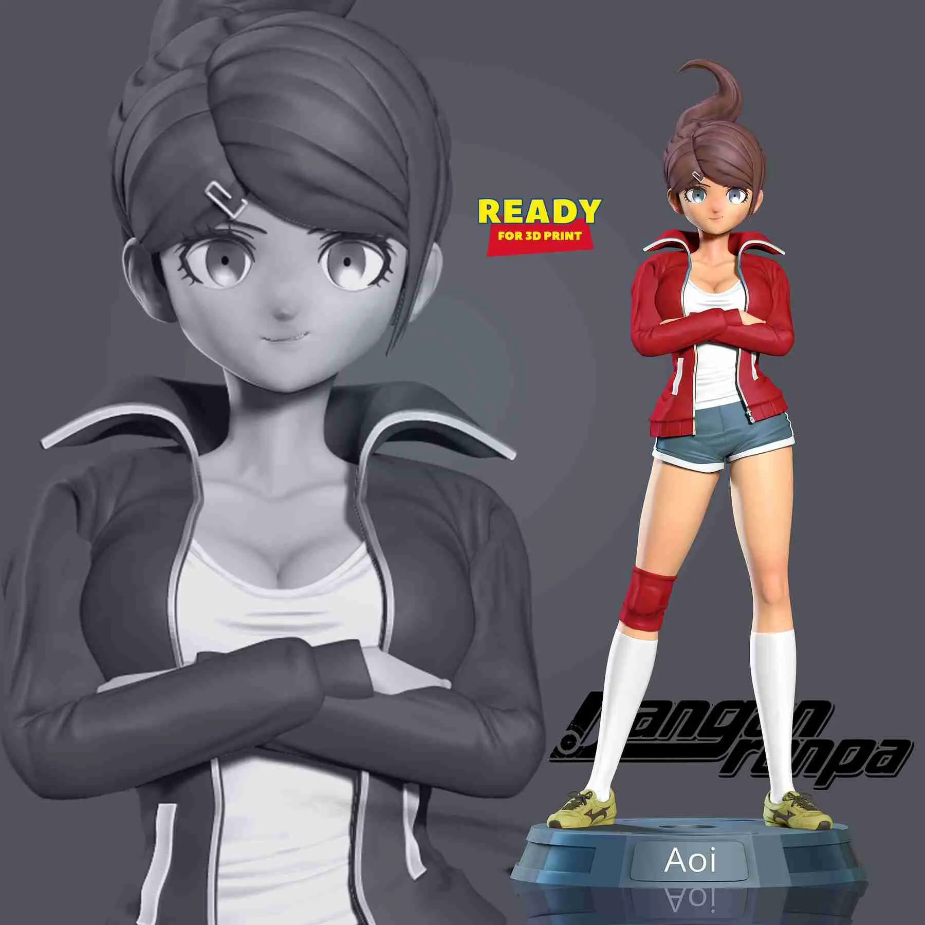 Asahina Characters & Creatures STL Download - Aoi Asahinaby nlsinh