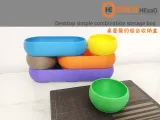 桌面简约组合收纳盒Desktop simple combination storage box-1