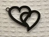 Keychain Lovers Hearts-2
