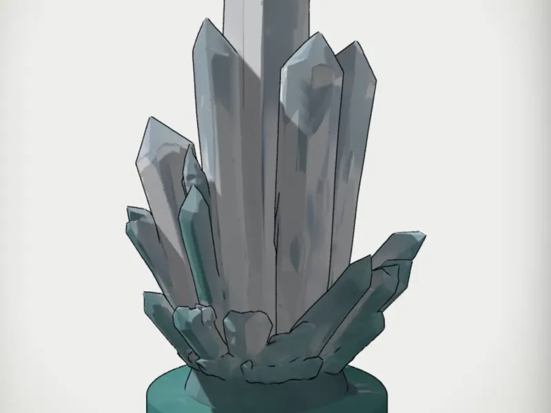 Beautiful Crystal Decor Gemstone Sculpture