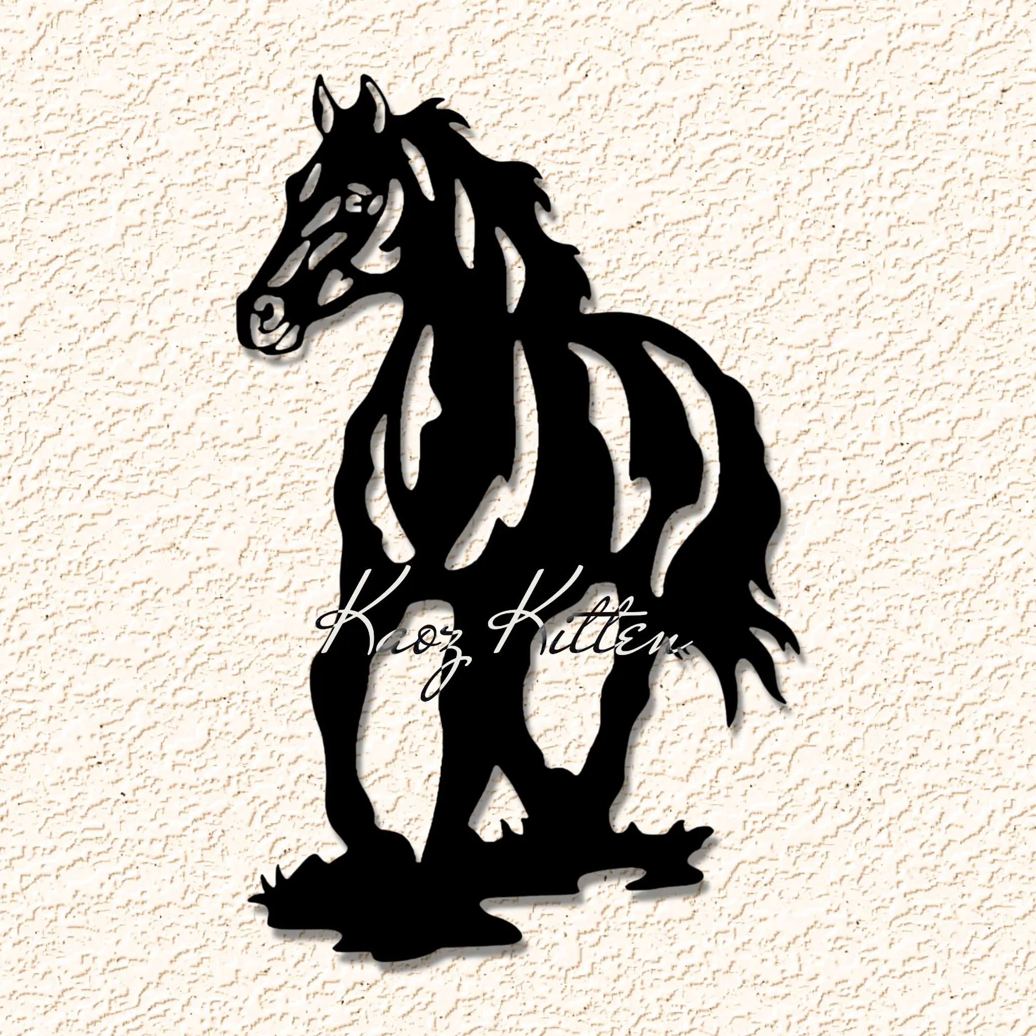 galloping horse majestic wall art home decor