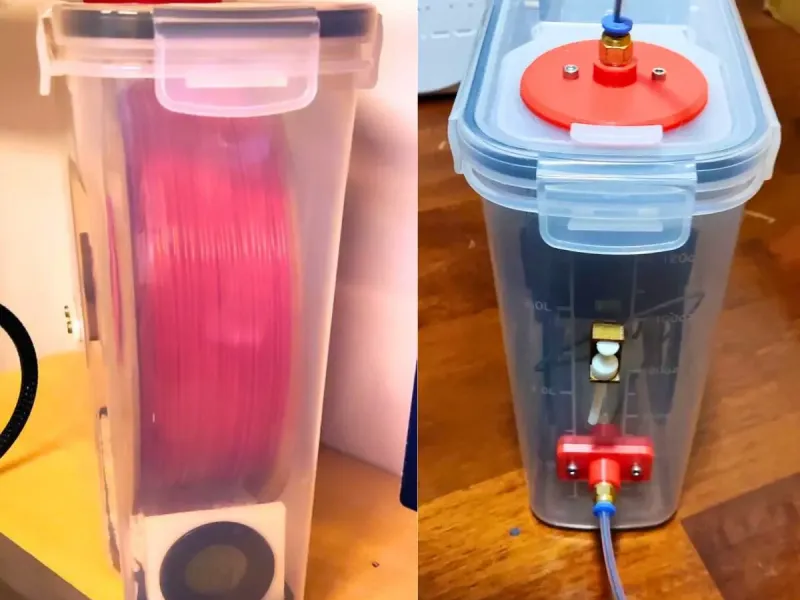 Caixa Seca de Filamento - Suporte de Bobina Dry Box
