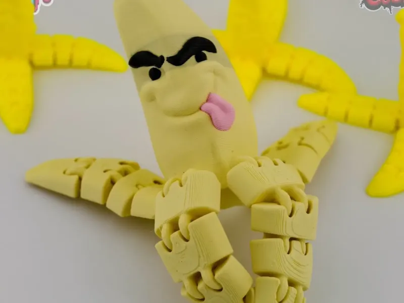 Banane articulée !