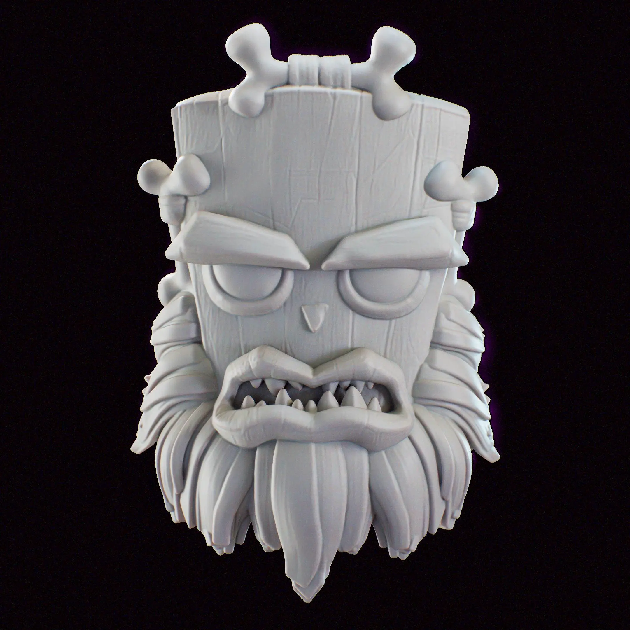 Crash Bandicoot decoractive Mask