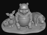 winnie the pooh, piglet and eeyore-4