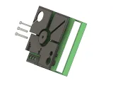 Wall Clock Necron Warhammer-2