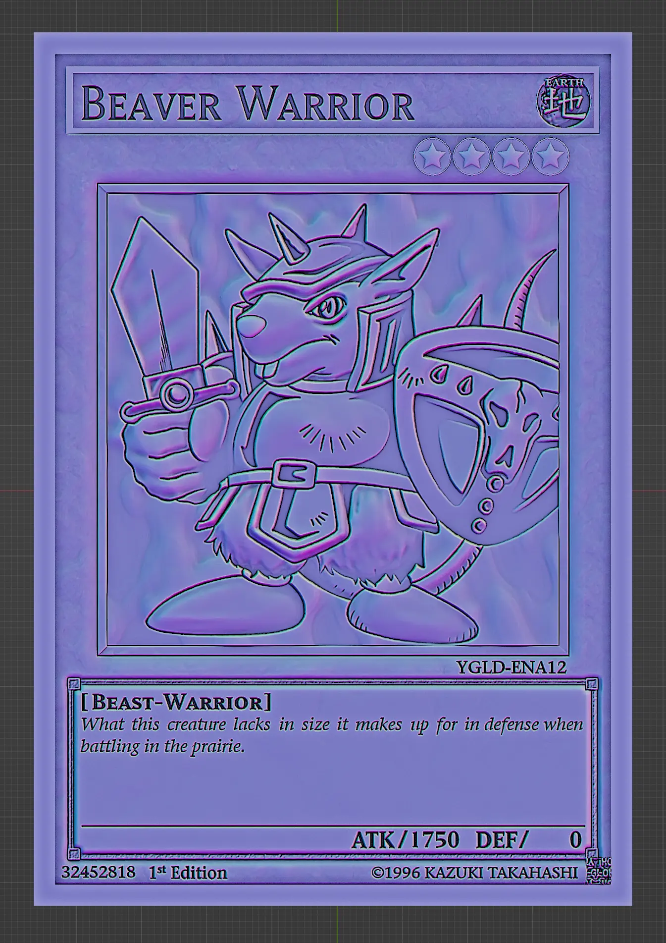 BEAVER WARRIOR - YU-GI-OH!