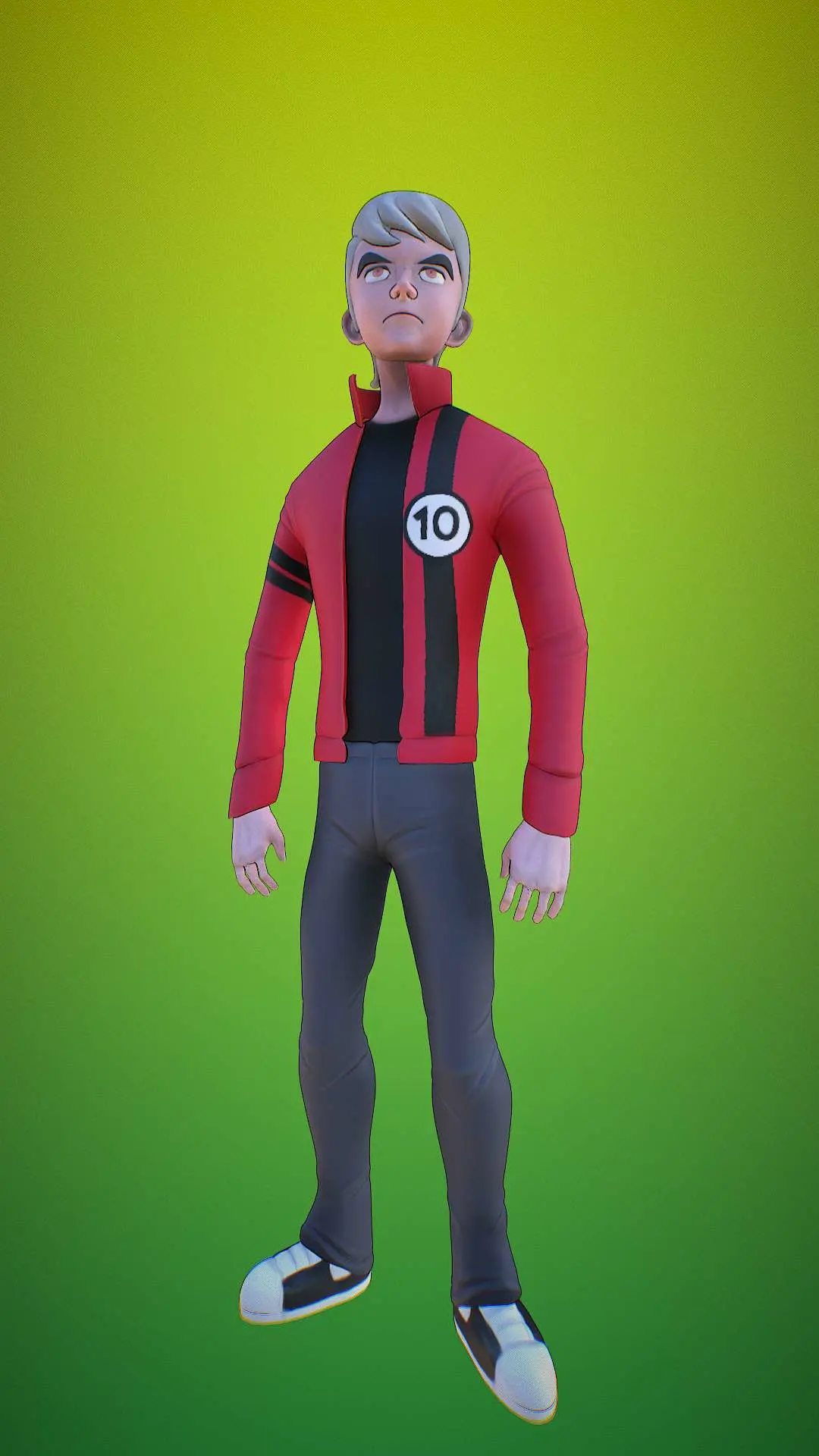 Albedo 3D Model - Ben 10 Villain for Download