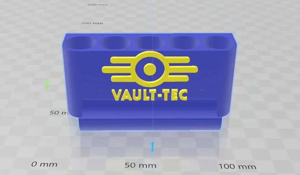 Vault-Tec Halter für trocken abwischbare Marker