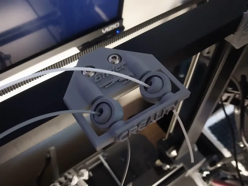 ender 3 v3 se top center dual ball filament guide