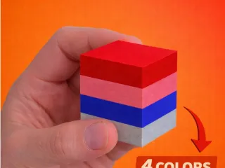 Multicolor Cube Test