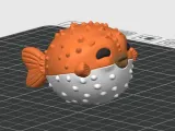 🐡💛 Puffed-Up Flexi Pufferfish-1