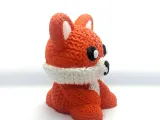 Knitted Fox (cute)-3
