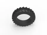 Tractor tire 5 Scale 1:25-5