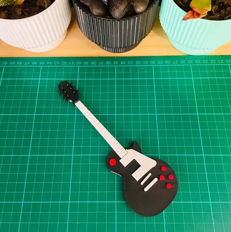 Mini Les Paul Epiphone Guitar – Magnetic Fridge Accessory