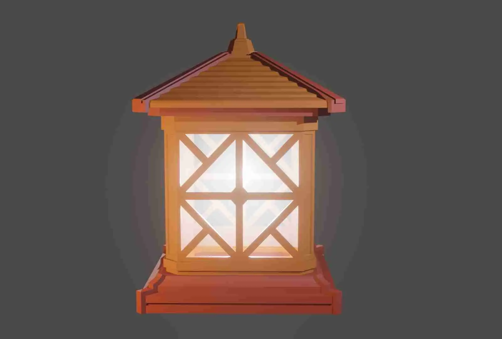 SÜTUN / BAHÇE / AVLU LAMBALARI MODEL H1