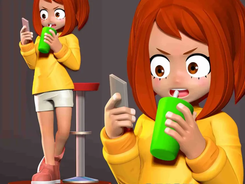 Kid Ochaco Uraraka