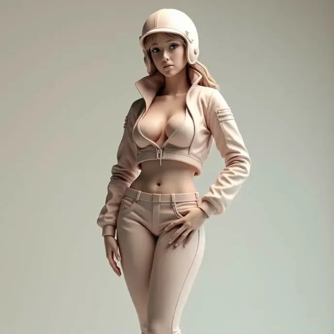 model 09 - motorcyclist