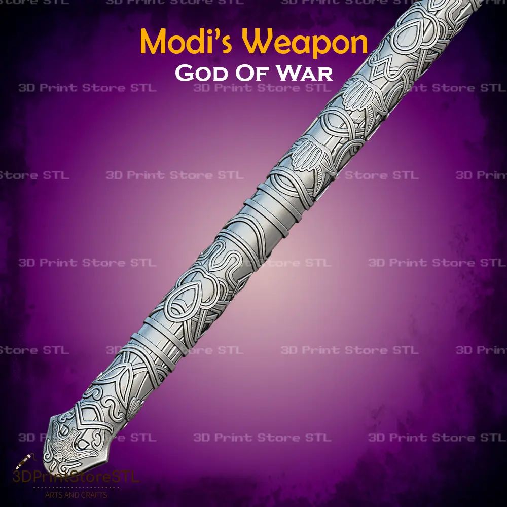 Modi Weapon Cosplay God of War - STL File