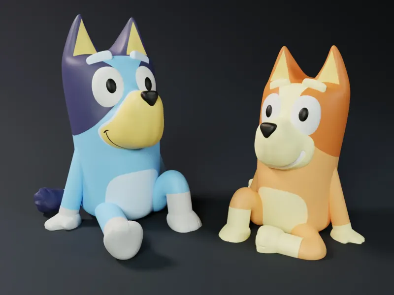 Bluey ve Bingo Heeler