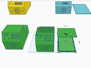 Power supply box - Ayarlı Güç Kaynağı Kutu