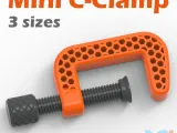 Mini C-Clamp - 3 sizes-0
