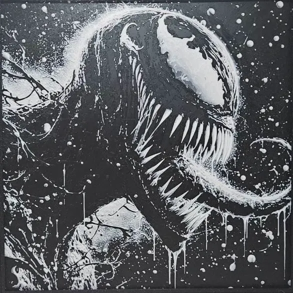 Venom In The Rain Hueforge