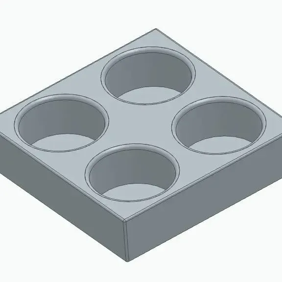 4 hole holder 2 inch diameter